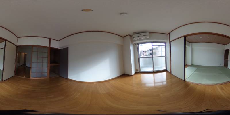 パノラマ画像洋室