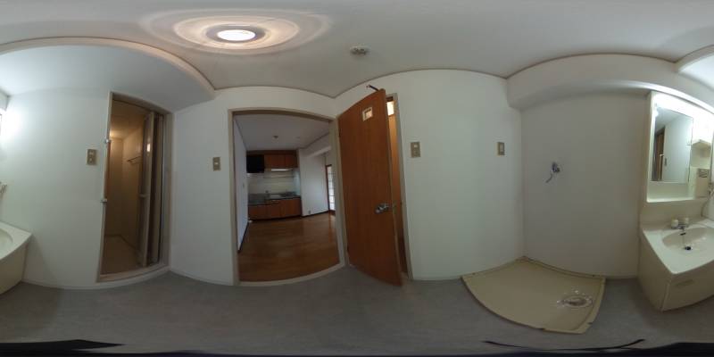 パノラマ画像洗面所