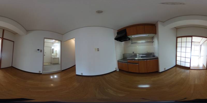 パノラマ画像リビング