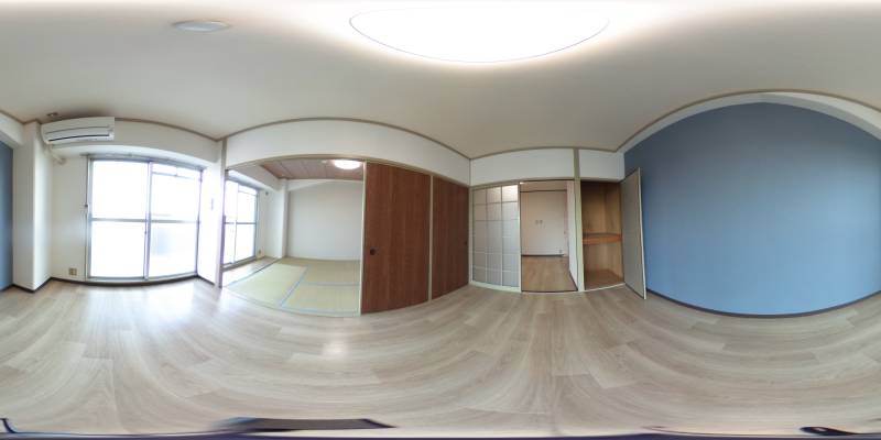 パノラマ画像洋室