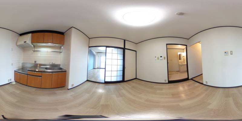 パノラマ画像リビング