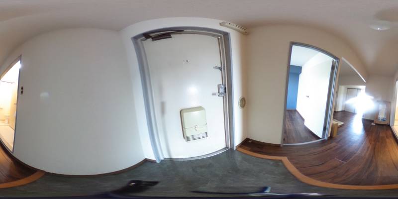 パノラマ画像玄関