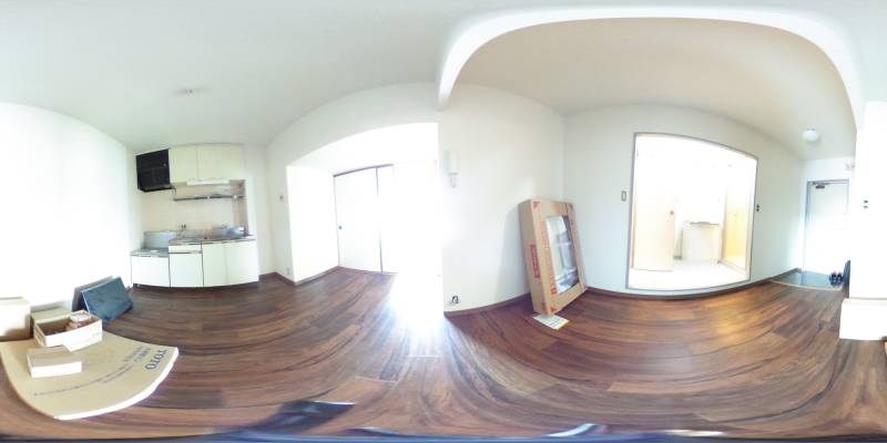 パノラマ画像リビング