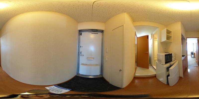 パノラマ画像玄関