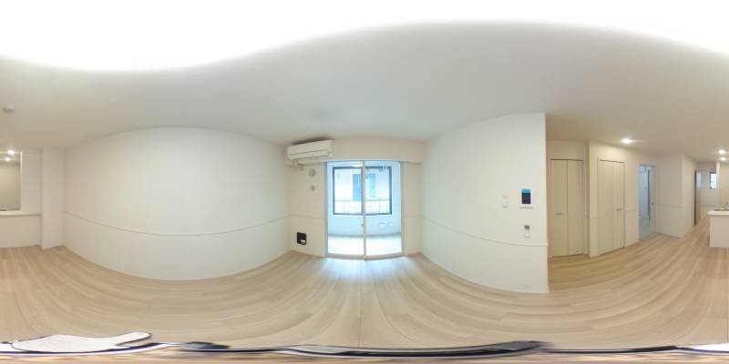 パノラマ画像リビング