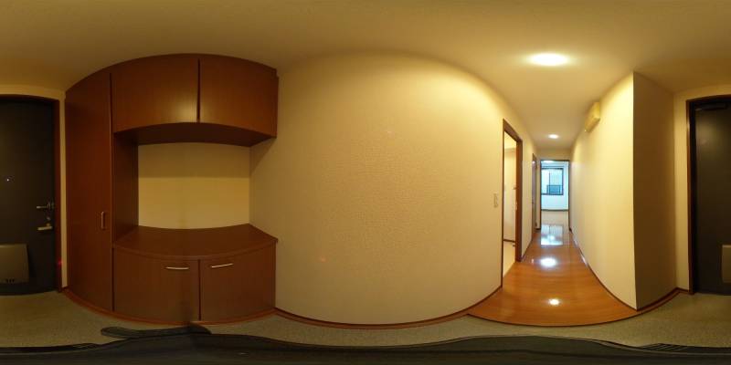 パノラマ画像玄関