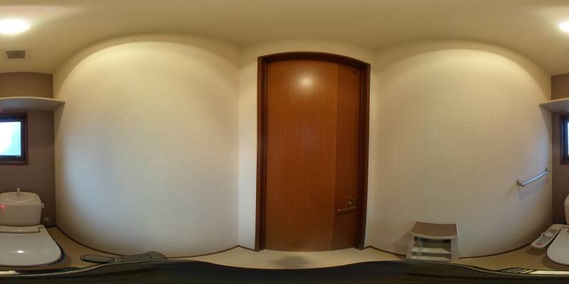 パノラマ画像トイレ