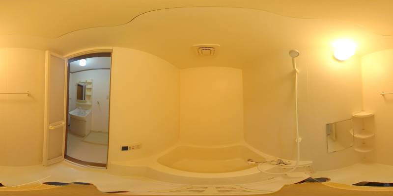 パノラマ画像バスルーム