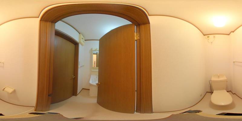 パノラマ画像トイレ