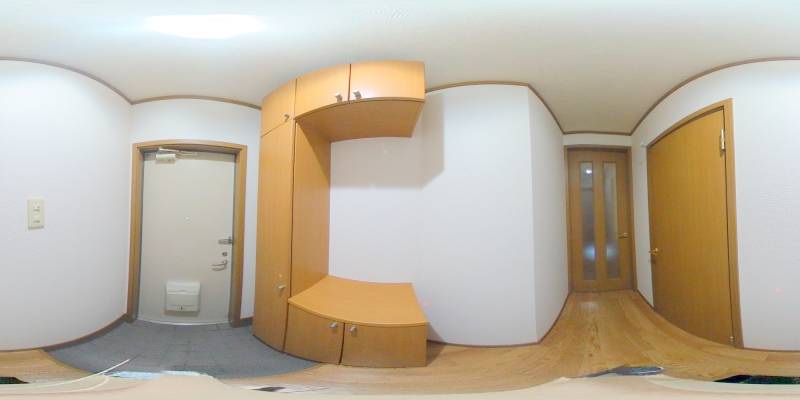 パノラマ画像玄関