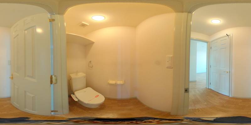 パノラマ画像トイレ