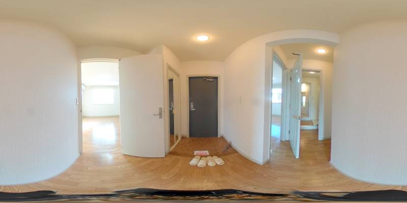 パノラマ画像玄関