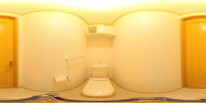 パノラマ画像トイレ