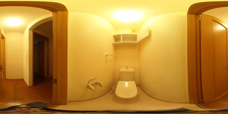 パノラマ画像トイレ