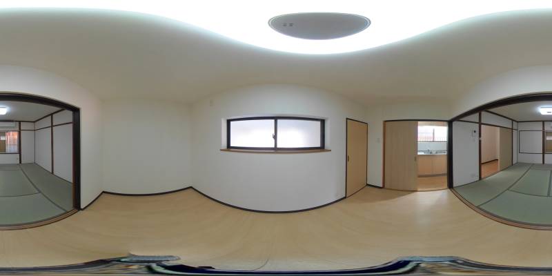 パノラマ画像洋室