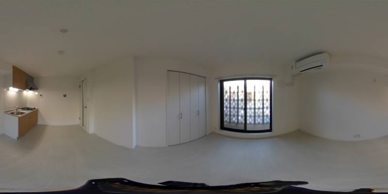 パノラマ画像洋室