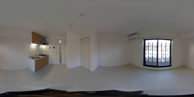 パノラマ画像洋室