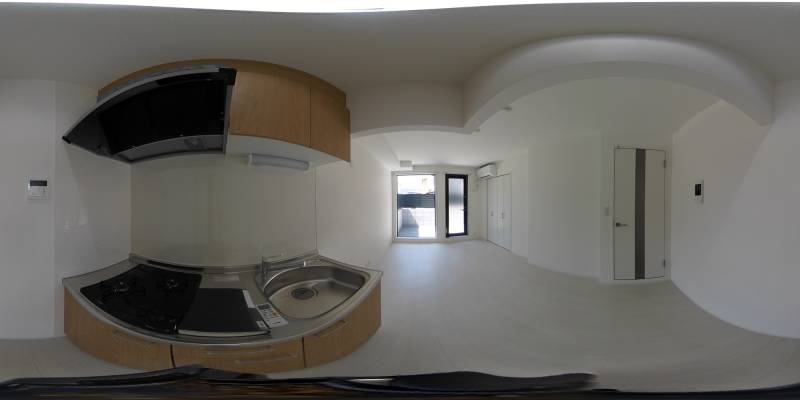 パノラマ画像キッチン