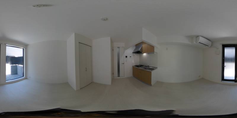 パノラマ画像洋室