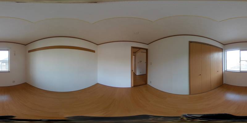 パノラマ画像洋室