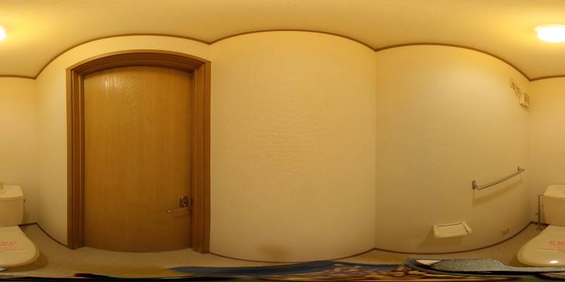 パノラマ画像トイレ