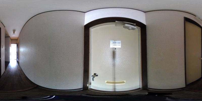 パノラマ画像玄関