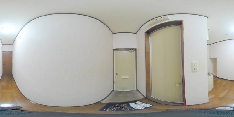 パノラマ画像玄関