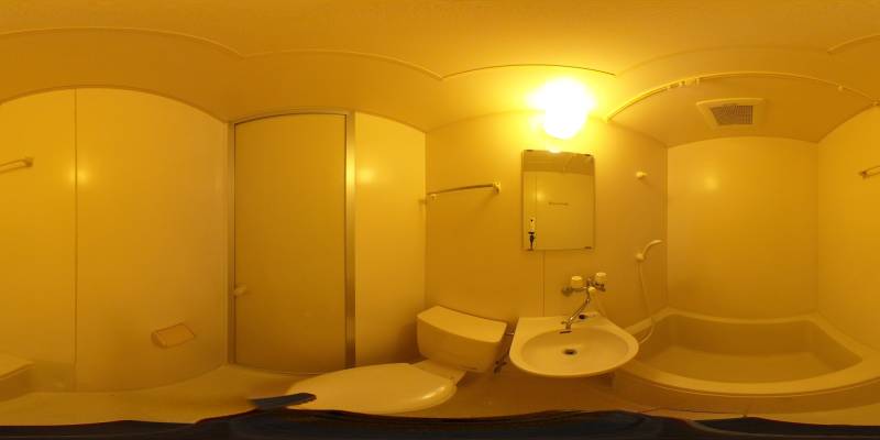 パノラマ画像バスルーム