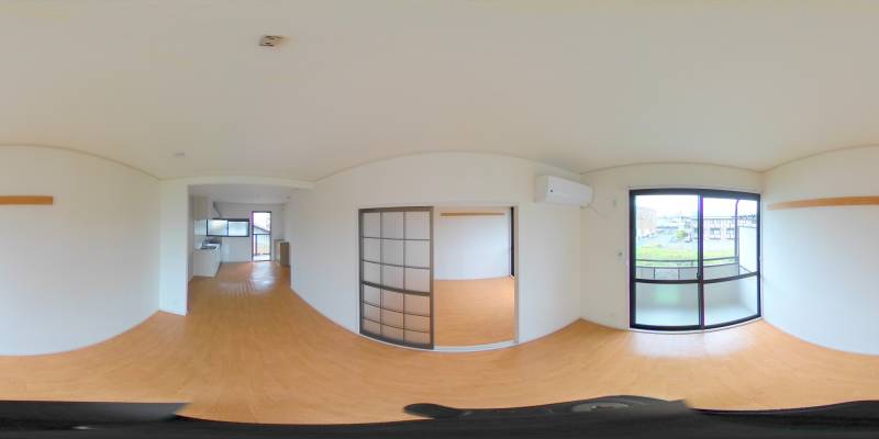 パノラマ画像リビング