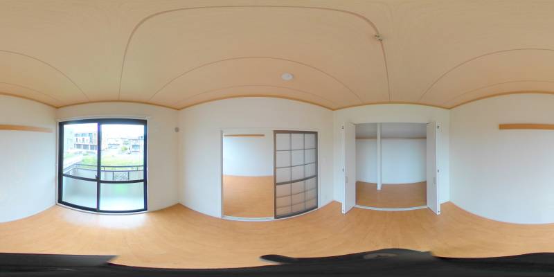 パノラマ画像洋室