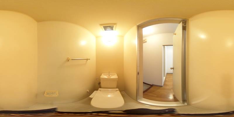 パノラマ画像トイレ