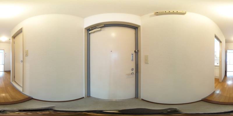 パノラマ画像玄関