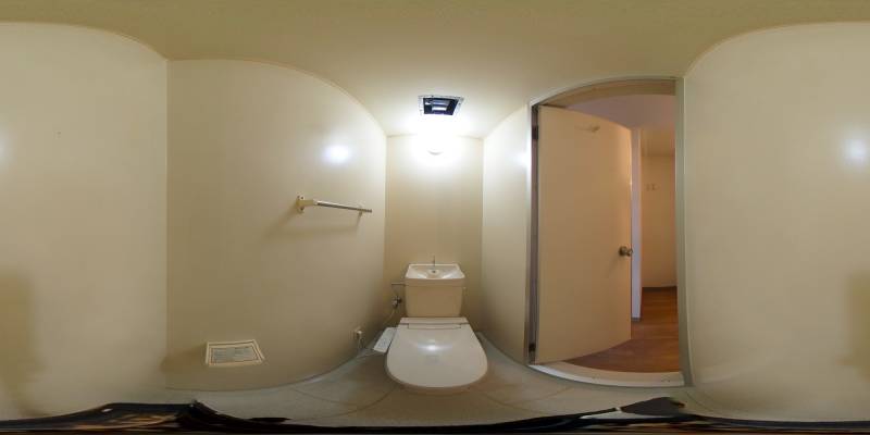 パノラマ画像トイレ