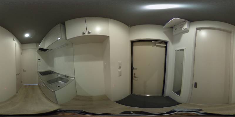 パノラマ画像玄関