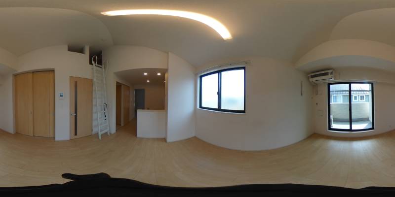 パノラマ画像リビング