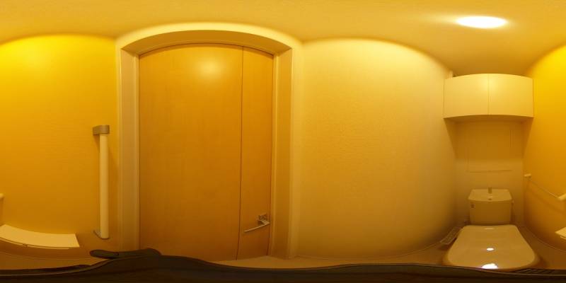 パノラマ画像トイレ