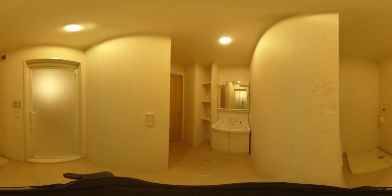 パノラマ画像洗面所