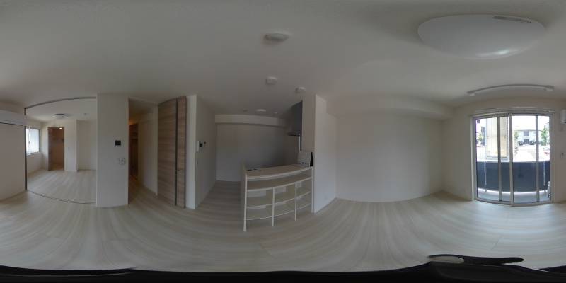 パノラマ画像リビング