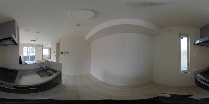パノラマ画像キッチン