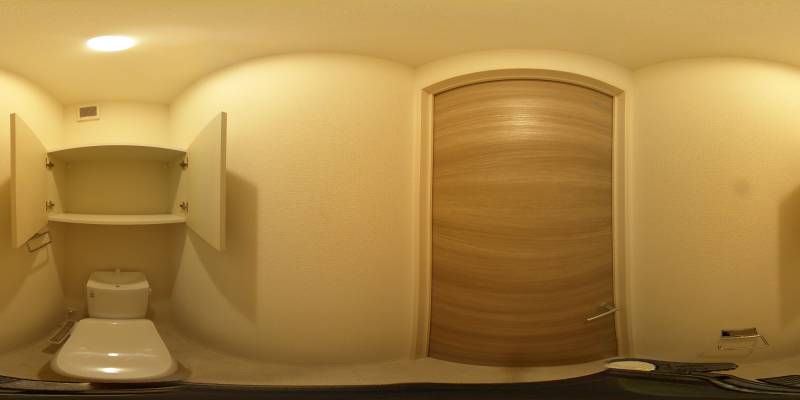 パノラマ画像トイレ