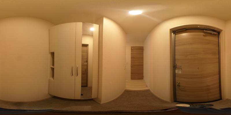 パノラマ画像玄関