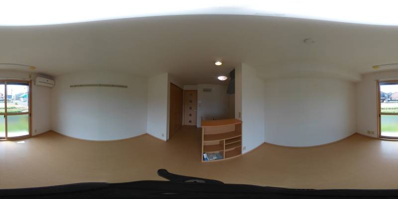 パノラマ画像リビング