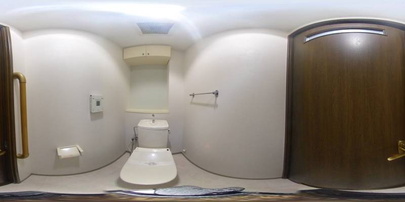 パノラマ画像トイレ