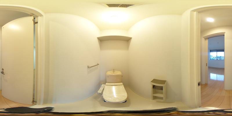 パノラマ画像トイレ