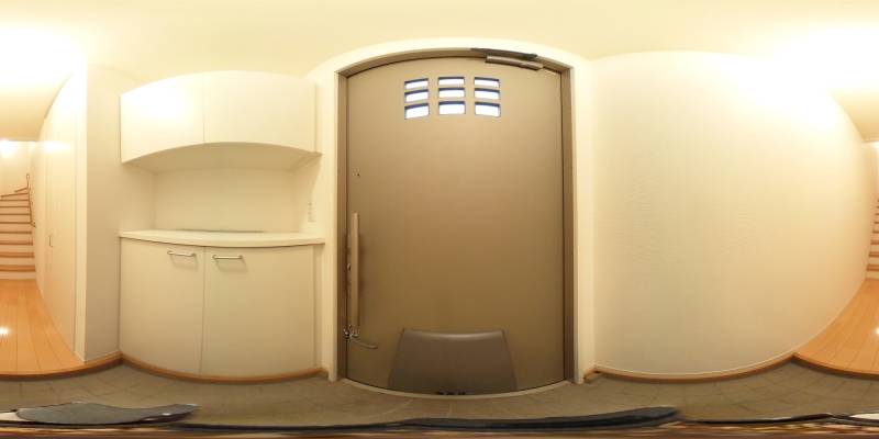 パノラマ画像玄関