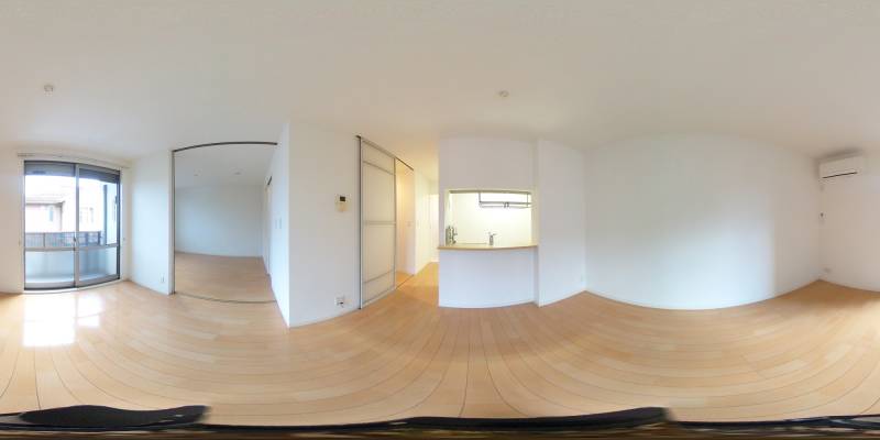 パノラマ画像リビング