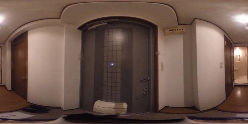 パノラマ画像玄関