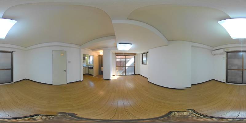 パノラマ画像洋室