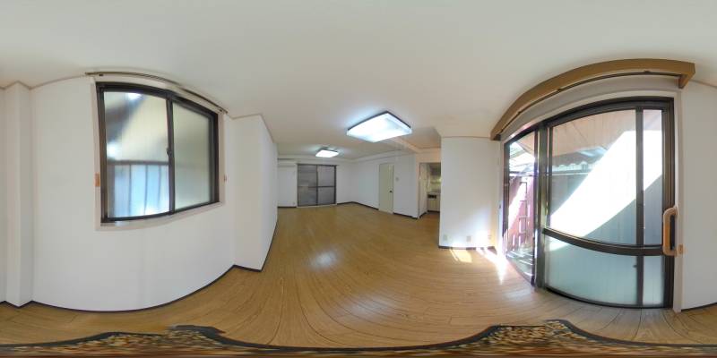 パノラマ画像洋室