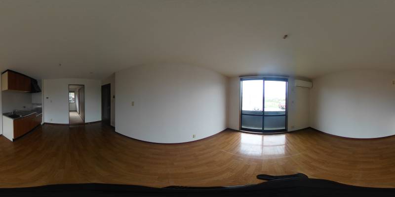 パノラマ画像リビング